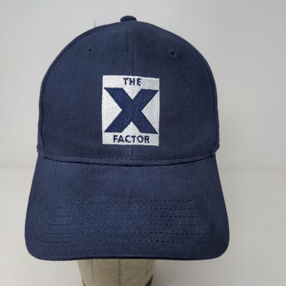 Otto Men's The X Factor Hat Blue OSFM Strapback Embroidered Logo - Picture 3 of 12